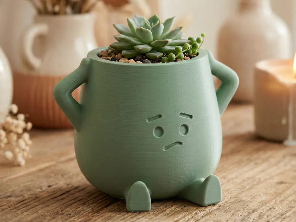 Maceta Preocupado