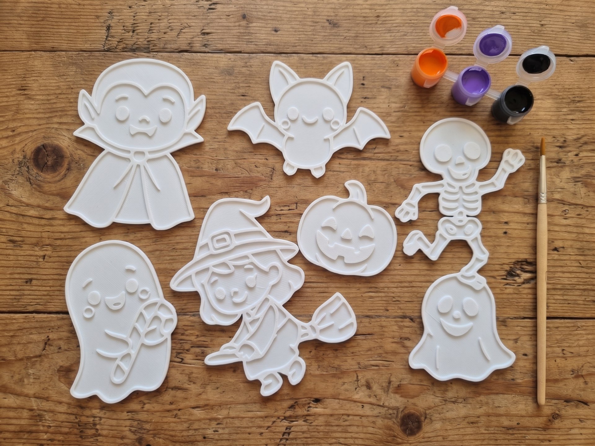 Figuras para pintar Halloween